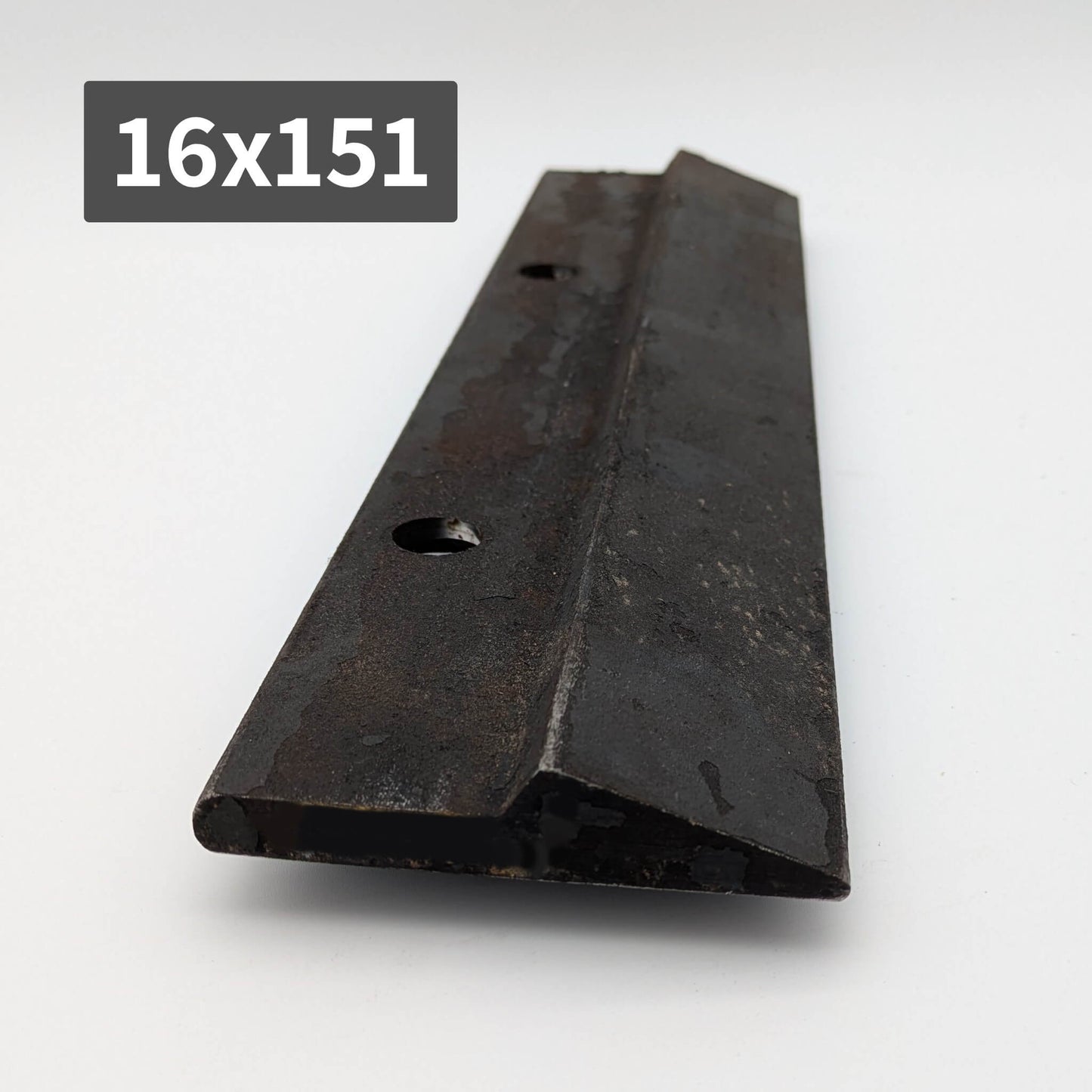 Spezialprofil Unterschweißmesser gebohrt 16x151