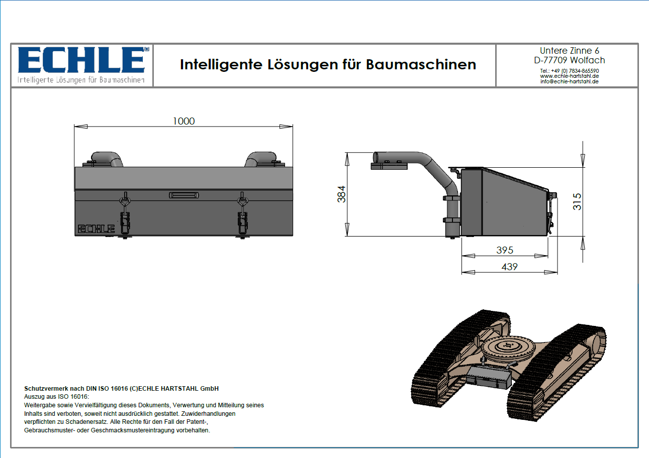 Werkzeugkiste für den Unterwagen
