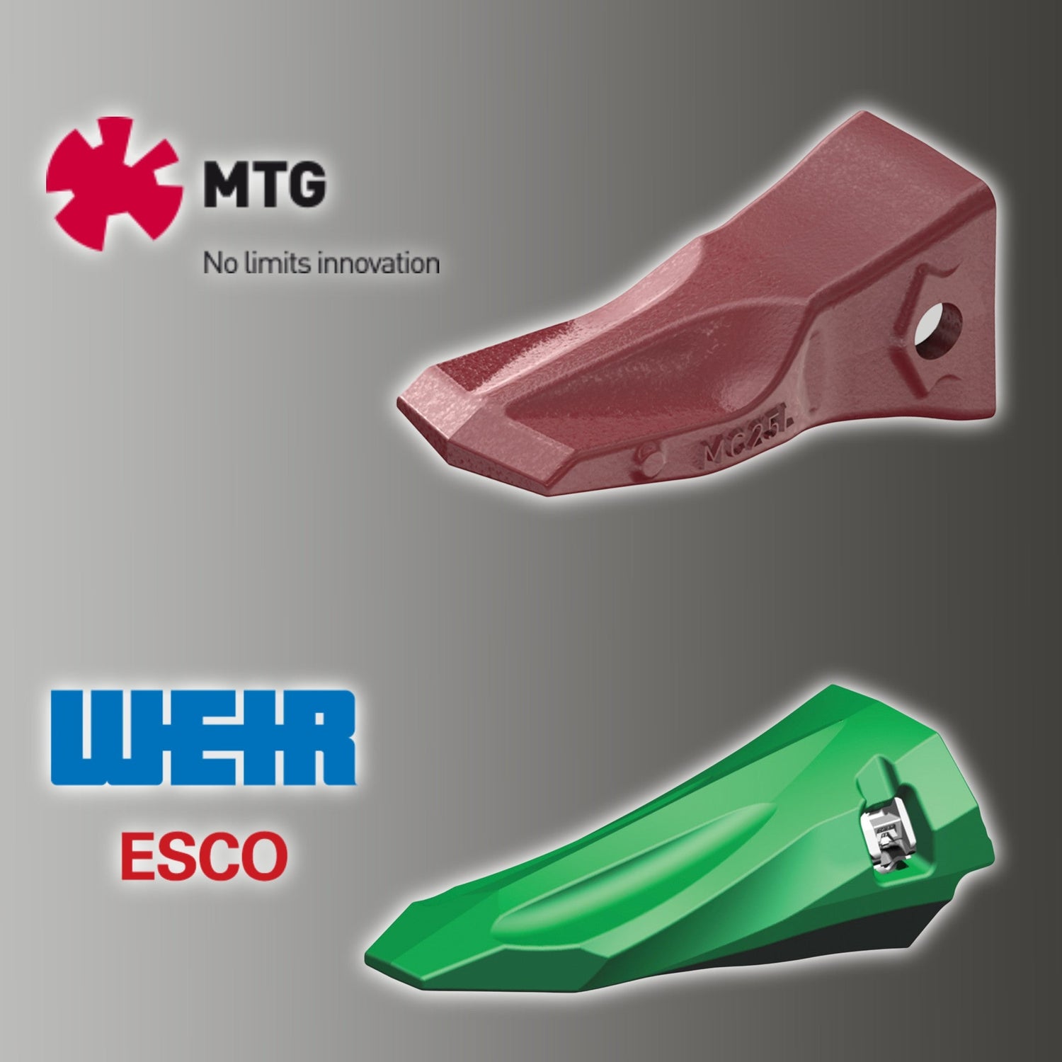 baggerzähne mtg esco cat j