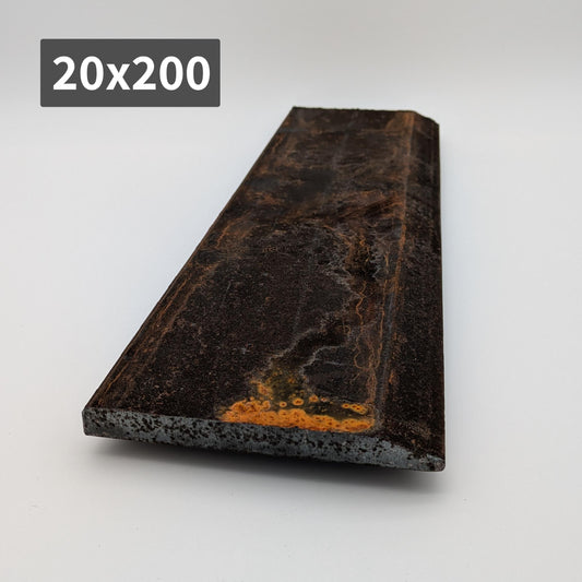 Schürfleiste Messerstahl 20x200 HB 500 in variabler Länge