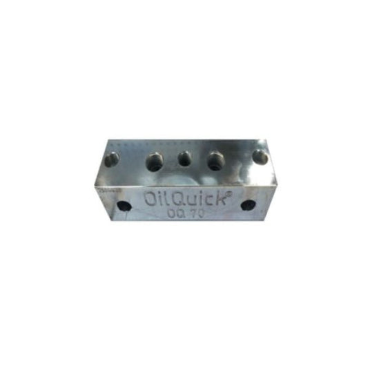 oilquick Verteilerblock OQ70 5-fach gerade Sortiergr.+Fräse