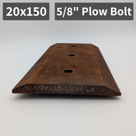 Unterschraub-Wendemesser mit 2 Fasen 20x150 HB 500 in variabler Länge 6"x5/8"