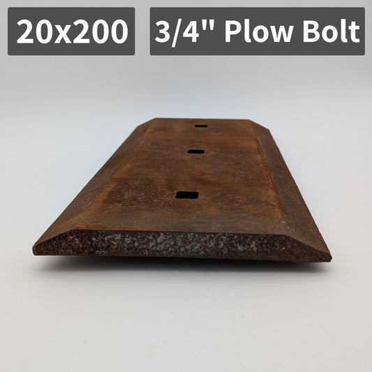 Unterschraub-Wendemesser mit 2 Fasen 20x200 HB 500 in variabler Länge 6"x3/4"