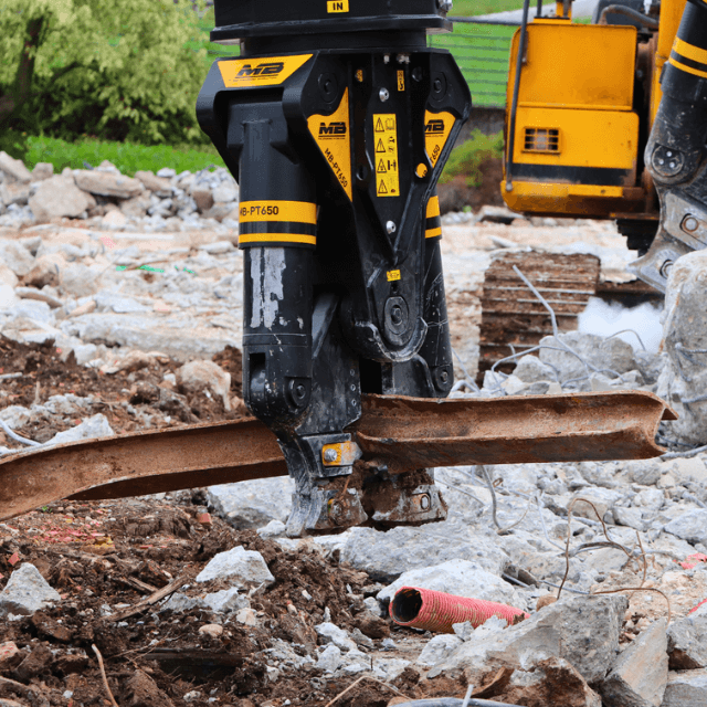 Abbruchzange MB Crusher MB-PT650