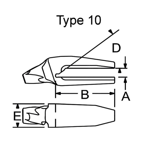 Zahnhalter Esco 4831A-V51