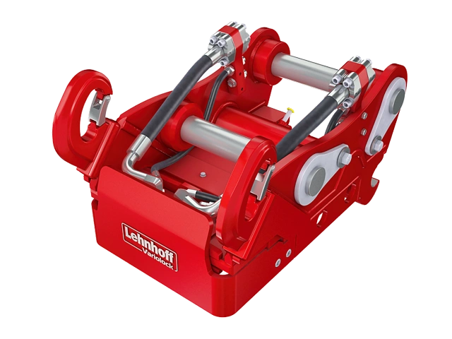 Lehnhoff vollhydraulischer Schnellwechsler HS21V DL bis 28 Tonnen